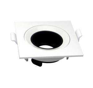 FARETTO DA CONTROSOFFITTO BIANCO PER LAMPADA GU10 ( lampada non inclusa )