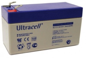 BATTERIE RICARICABILI AL PIOMBO 12V 1.3Ah