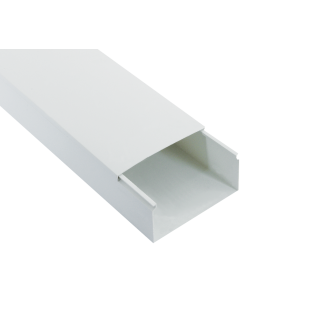 CANALINA IN PLASTICA BIANCA 2m 101X50mm                           