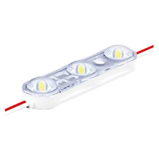 MODULO LED 3 DIODI 6500K 1.2W DC 24V IP67