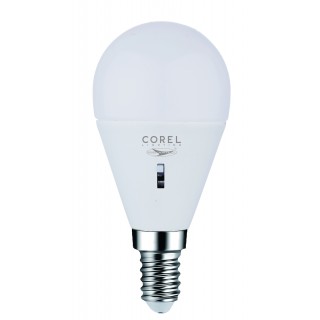 LAMPADINA A LED SMD G45 OPALE 6W E14 CCT SELEZIONABILE 3/4/6K