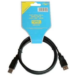 CAVO SPINA USB A/SPINA USB A NERO 1.5mt