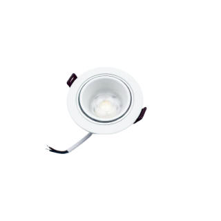 FARETTO  LED INCASSO - 2LUCI - BIANCO 7W - CCT SELEZIONABILE 3/4/6K 