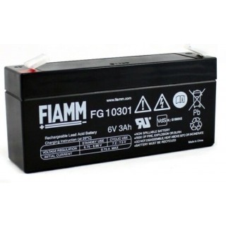 FG10451 BATTERIA FIAMM RICARICABILE AL PIOMBO SERIE FG - STANDARD 6V 4