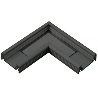 CONNETTORE ANGOLARE 90° NERO PER PROFILO SURFACE