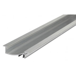 PROFILO LED FLAT ALLUMINIO 2mt