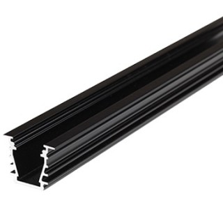 PROFILO LED DEEP NERO 2mt