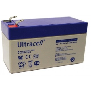 BATTERIE RICARICABILI AL PIOMBO 12V 1.3Ah